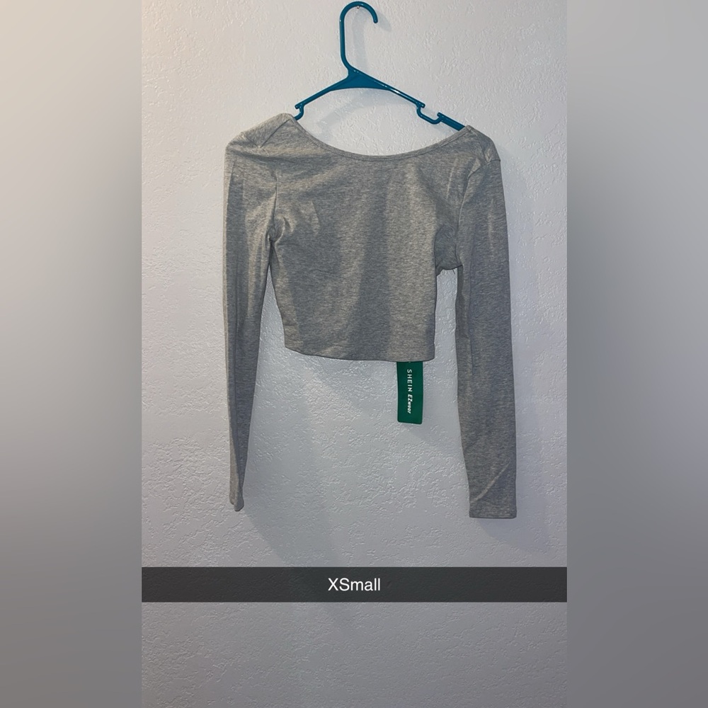 XSmall Crop Top Open Back